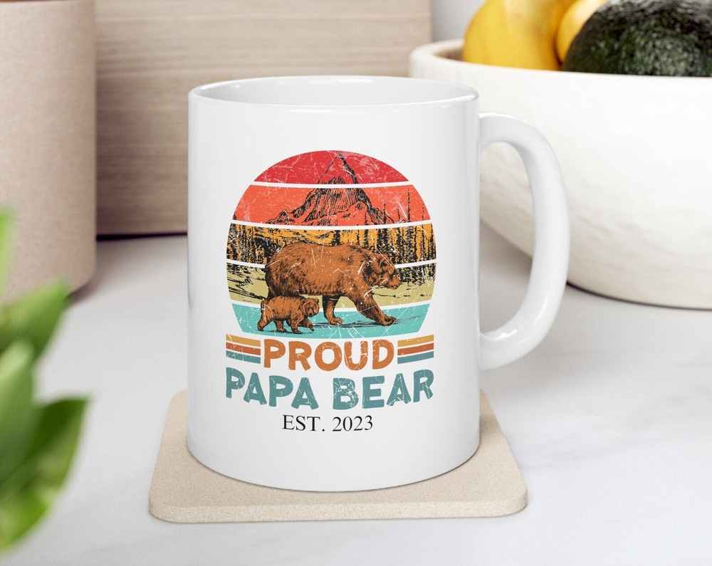 Custom Engraved Father's Day Mug - Best Dad Gift for New Dads & Fathers-image