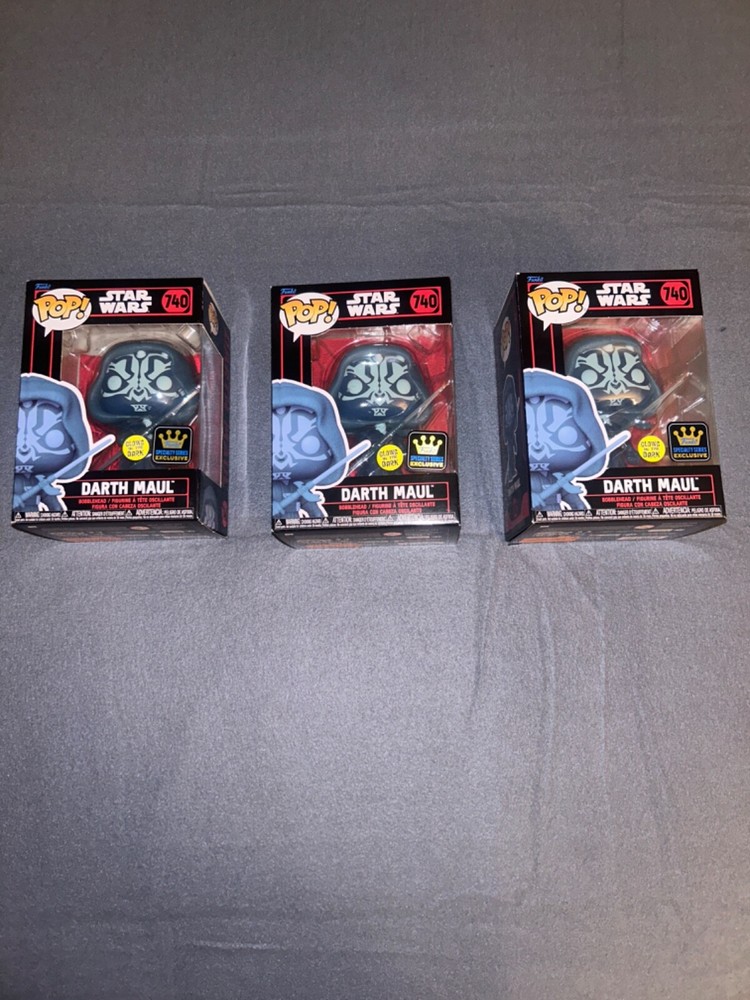 Funko Pop Star Wars Darth Maul Glow in the Dark 740 Specialty Series Exclusive