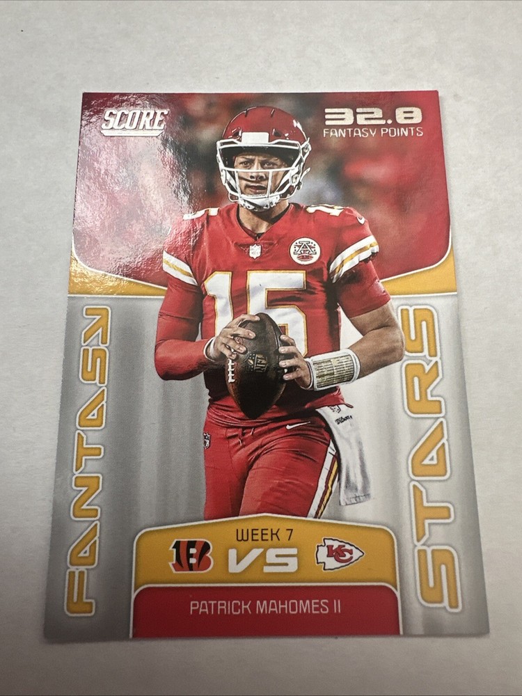 2019 Panini Score Fantasy Stars Patrick Mahomes Kansas City Chiefs #FS-1