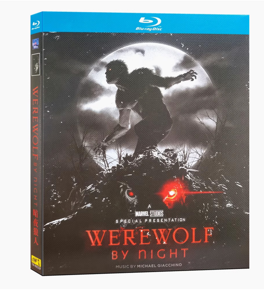 Werewolf by Night (2022)BD Movie TV Film 1-Disc All Region New Box Set