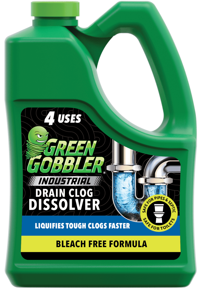 Green Gobbler Industrial Strength Drain Clog Cleaner Gel - 64oz