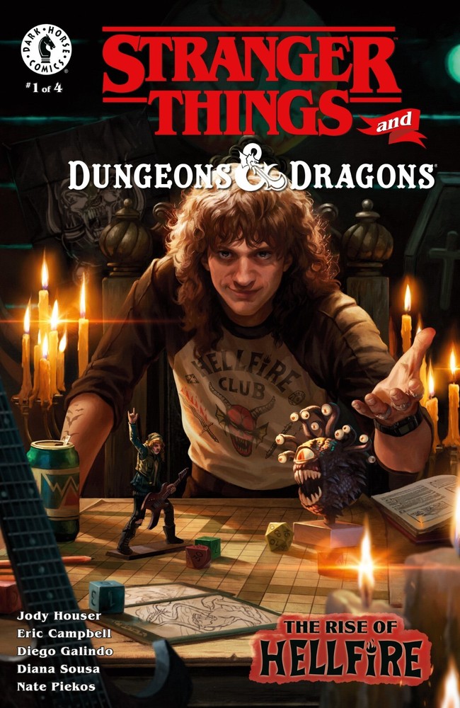 Stranger Things and Dungeons & Dragons: Rise of Hellfire #1 (2025) Choice of Cvr