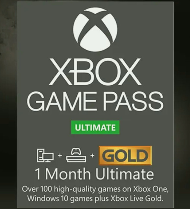 Microsoft Xbox Game Pass Ultimate 1 Month Membership (USA only) e-delivey