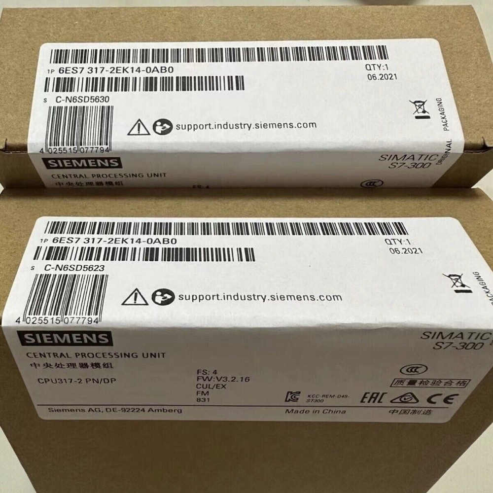 1PC Brand Pro Siemens S7/300 6ES7 317-2EK14-0AB0 6ES7317-2EK14-0AB0