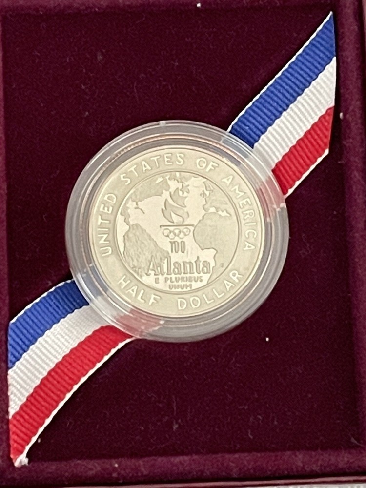 United States Mint Olympic Atlanta Half Dollar Basketball Coin Collectable 1123c