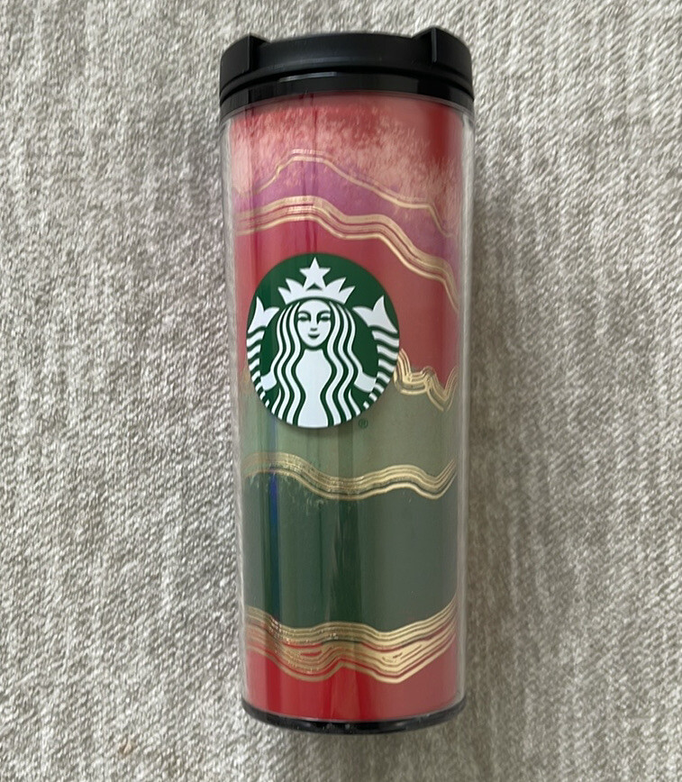 2022 Starbucks Christmas Plastic Tumbler NEW! 16 oz