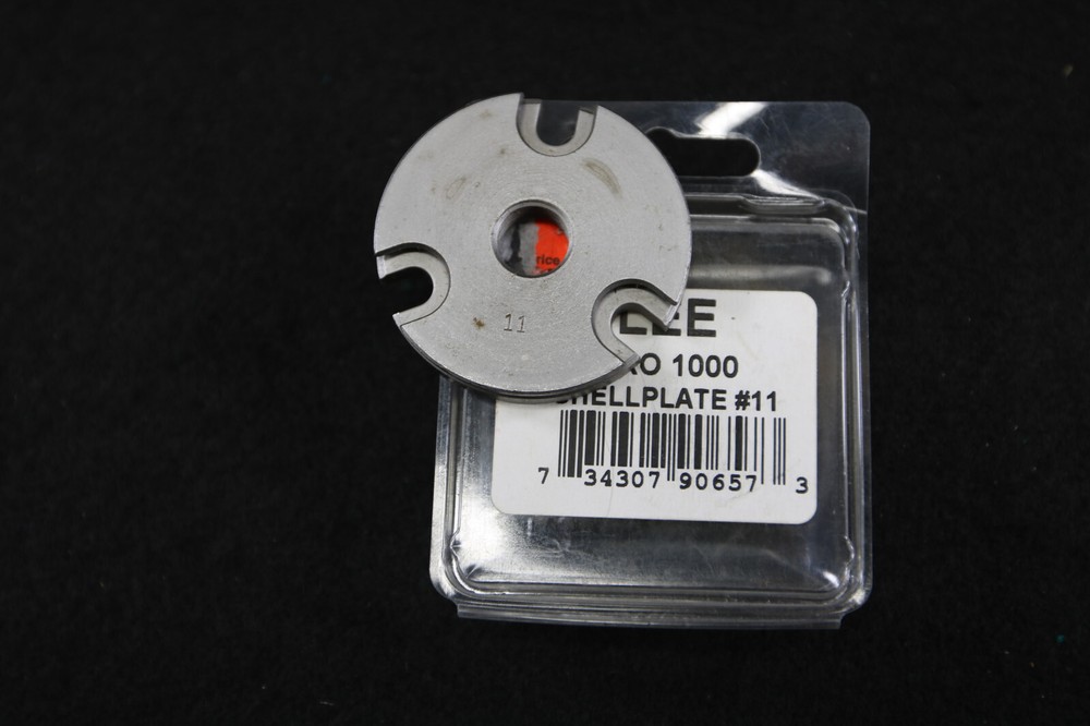 Lee Progressive Pro 1000 3 Hole Reloading Press Shell Plate #11 Ammo #90657 F/S