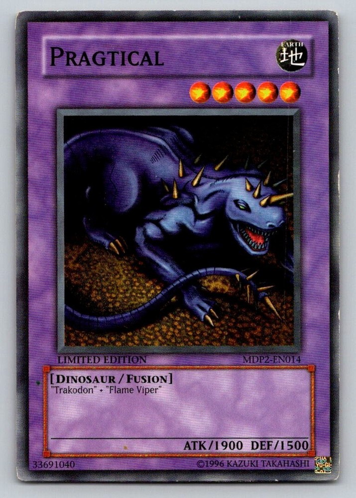 McDonalds Promo Series 2 Limited Edition MDP2-EN014 Pragtical Card  