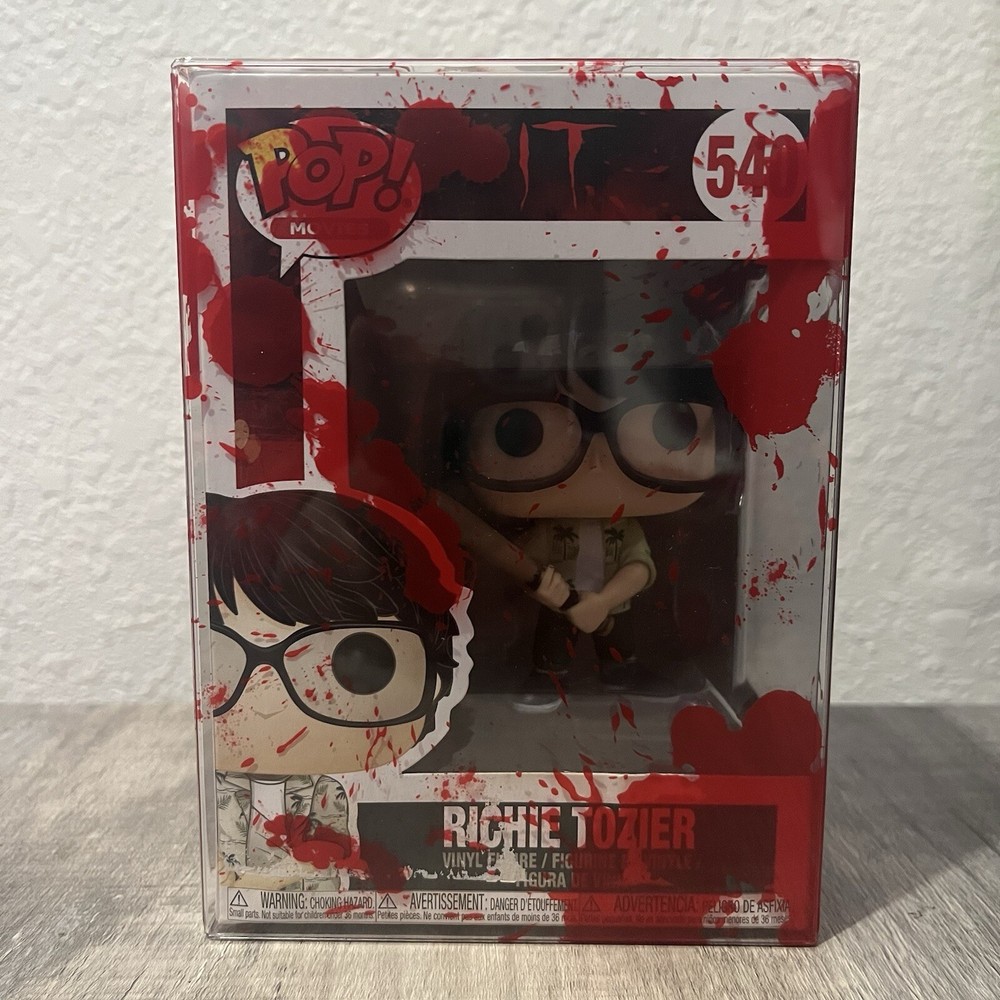 Funko Pop! Vinyl: IT - Richie Tozier (Holding Bat) #540 Retired Vaulted