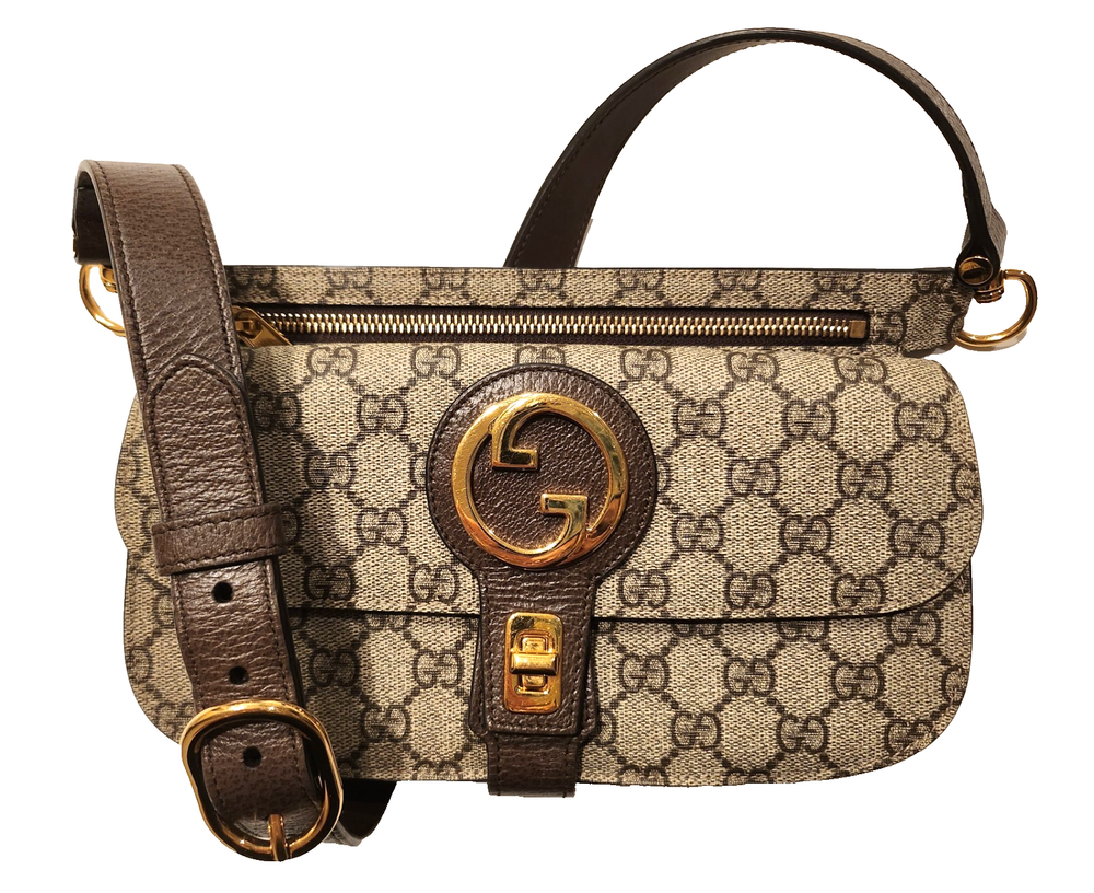 Gucci Blondie Belt Bag Crossbody Flap Handbag Pristine Condition