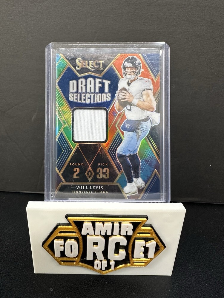 Will Levis Rookie 2023 Select Draft Selection Patch Tye Dye Titans 🔥 /25