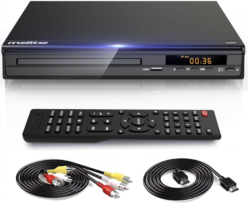 Portable HDMI DVD Player All Region Free CD DVD Player for TV