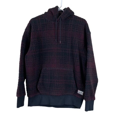 Levi’s x Justin Timberlake Fresh Leaves Plaid Sherpa Hoodie - Size Medium