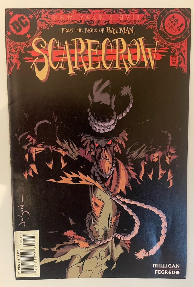 Scarecrow New Years Evil 1 1998 Comic Book Issue-image
