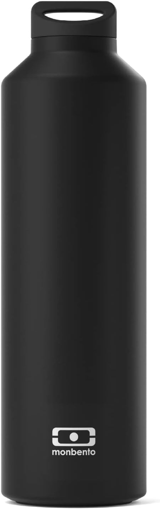 - Insulated Water Bottle MB Steel Onyx 17 Oz - Stainless Steel - Leakproof - Inf