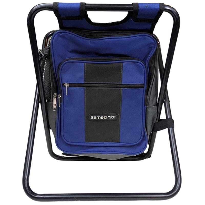 Samsonite Foldable Backpack Cooler Chair for Camping Fishing Hiking Beach Outdoor Adventures