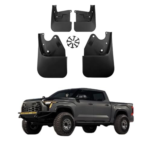 Mud Flaps for Toyota Tundra 2022–25 with Wheel & Tire Splash Guards