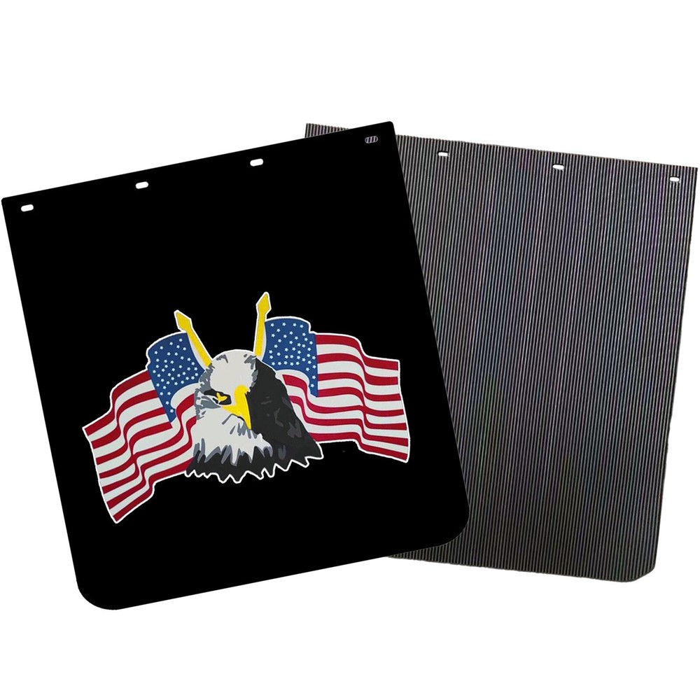 24x24 Heavy-Duty Polymer Semi Truck Mud Flaps for Tractors