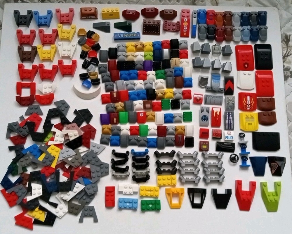 Lego Specialty Pieces Genuine Vehicle Aircraft Boat Actual Photos #1