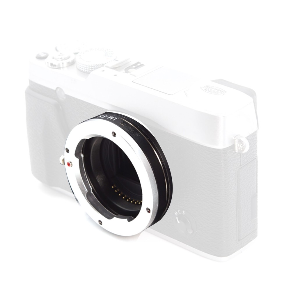 For Leica M Voigtlander LM-FX Lens Mount Adapter To For Fujifilm Fuji X Series F
