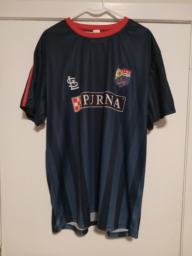 St. Louis SC Cardinals Soccer Jersey Size XL 2023 Stadium Giveaway Purina Promo