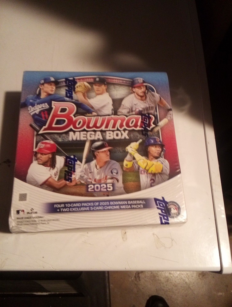 2025 Bowman Baseball Mega Hobby Box with Top Prospects
