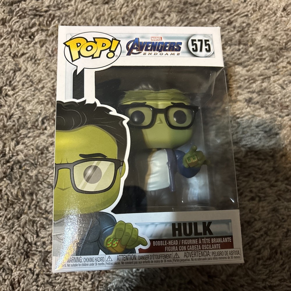 Funko Pop! Marvel Avengers Endgame Hulk #575 Vinyl Figure With Tacos