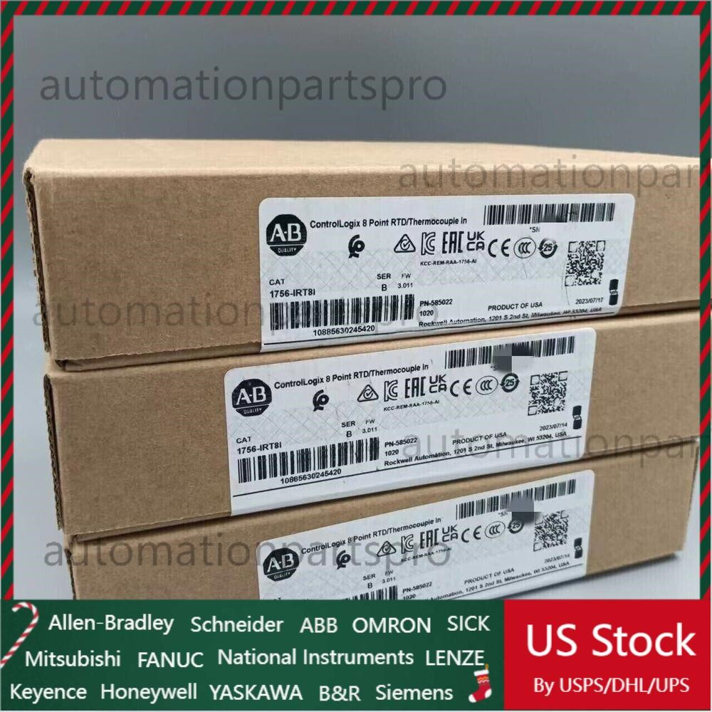 New Allen-Bradley 1756-IRT8I /B ControlLogix 8 Channel Analog Module 1756IRT8I