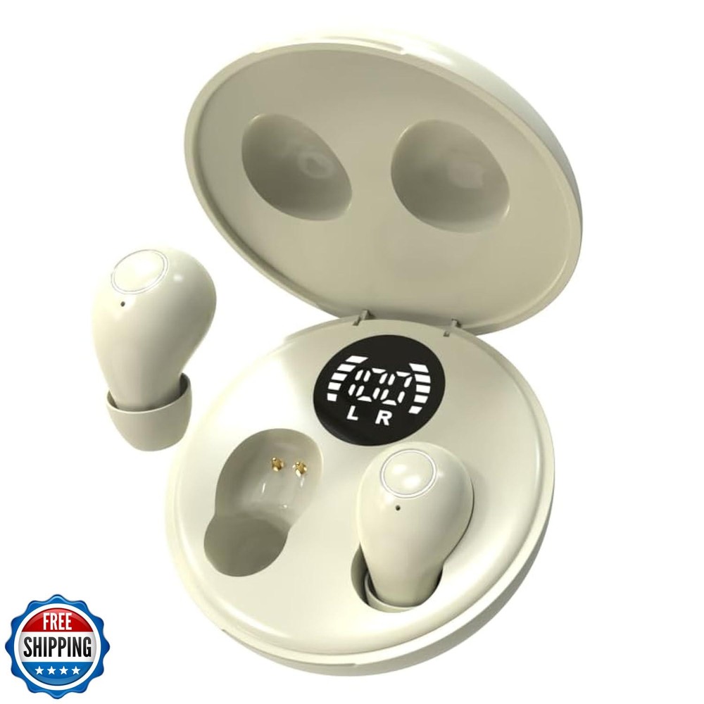 Honcas Mini Invisible Earbuds for Work and Sleep - Best Small Earbuds for Sma