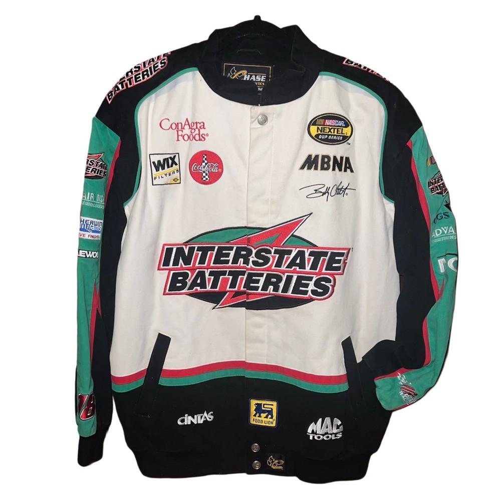 NASCAR Chase Authentics Drivers Line Interstate Batteries Bobby Labonte Jacket