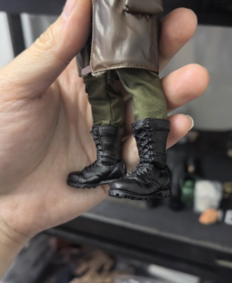 Handmade 3D Printing 1/12 Scale Tactical Boots Model For 6'' Action Figure