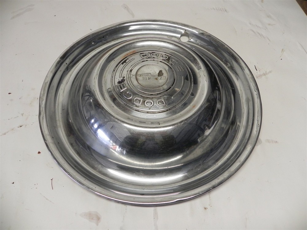 1951 Dodge Original 15-Inch OEM Hubcap Wheel Cover Vintage Factory Used