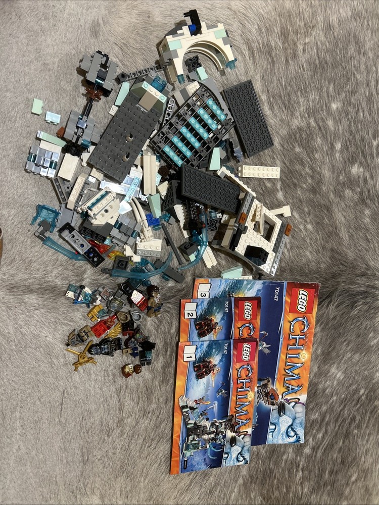 Lego Chima Sir Fangar’s Ice Fortress 70147 Read description