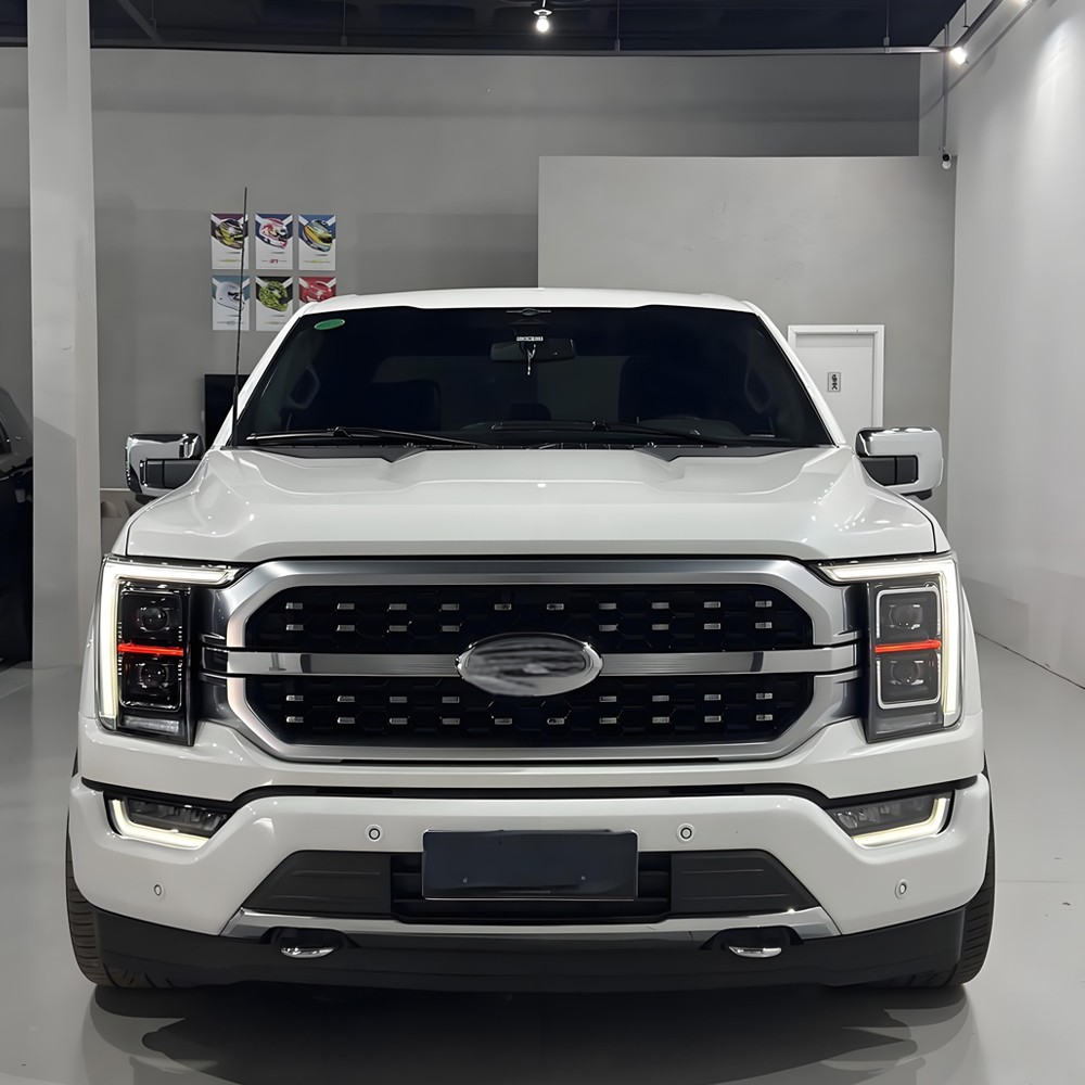 A Pair For 2021-2023 Ford F-150 14th Gen Full LED New Style Projector Headlights