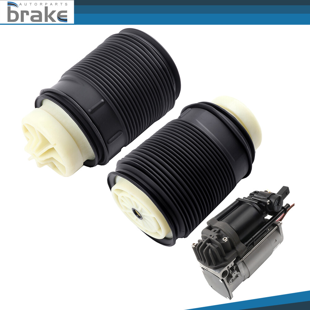 3x Rear Air Suspension Spring Air Compressor For Mercedes CLS400 CLS63 10-18
