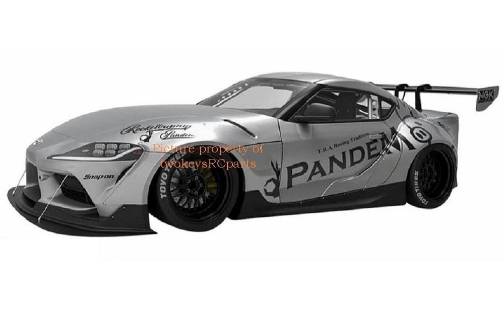 1:10 RC Clear Body Shell - Toyota Supra GR Pandem 200mm suit Tamiya Traxxas