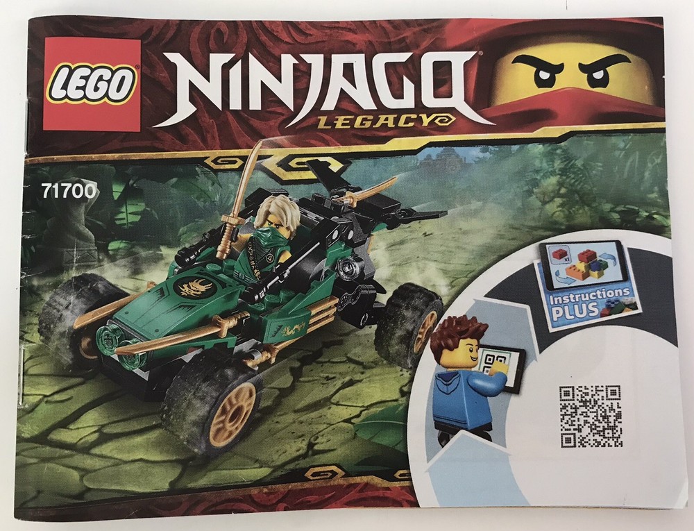 LEGO Ninjago 71700 Jungle Raider 127-Piece Set from Legacy Series 4 Seasons Complete  