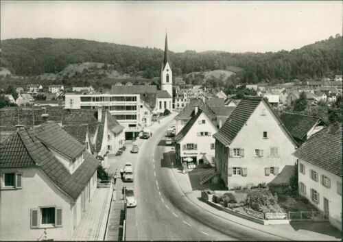 Postcard Ludwigshafen on Lake Constance Main Street (9950)