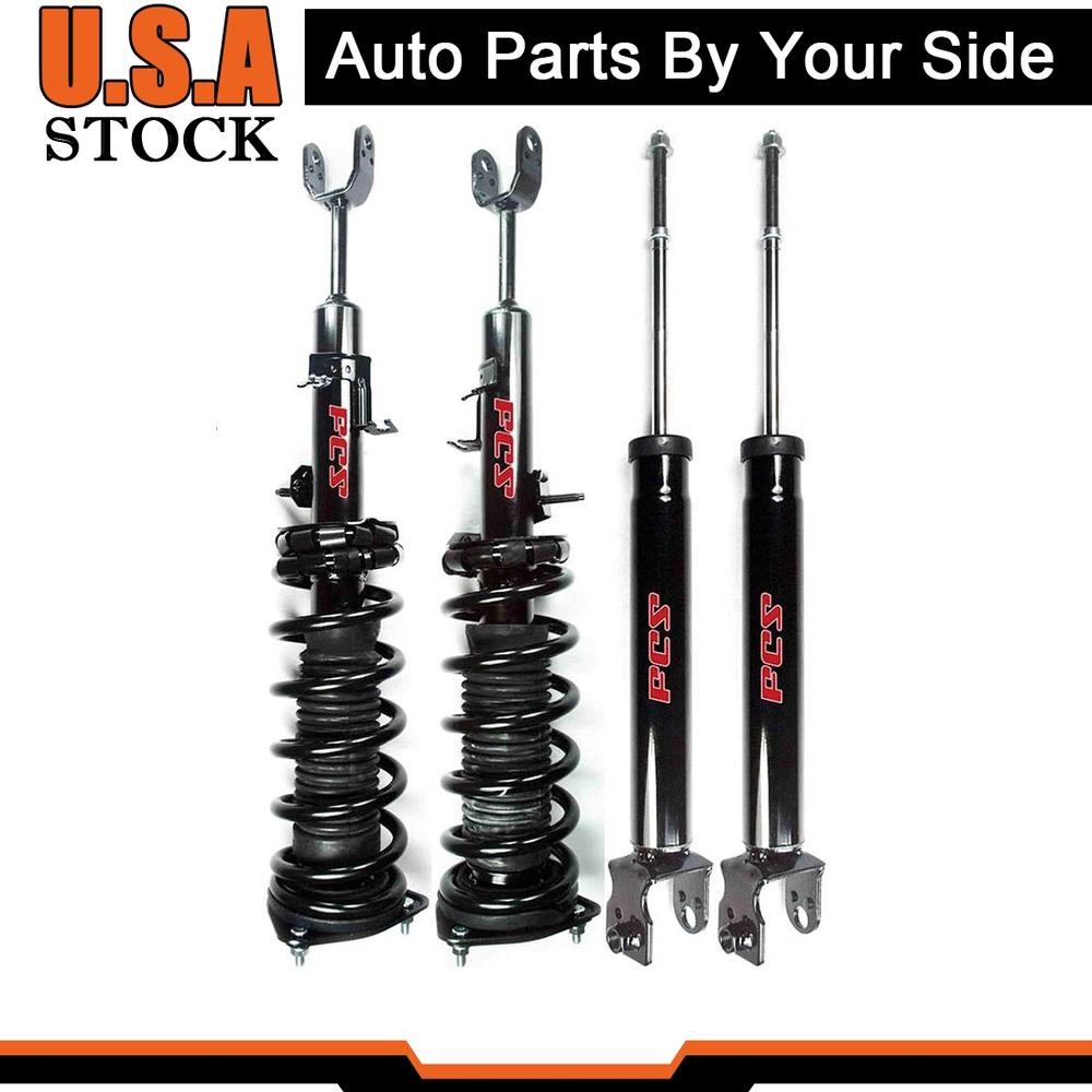 Front Strut & Rear Shock For 2003-2006 Infiniti G35 3.5L Coupe_