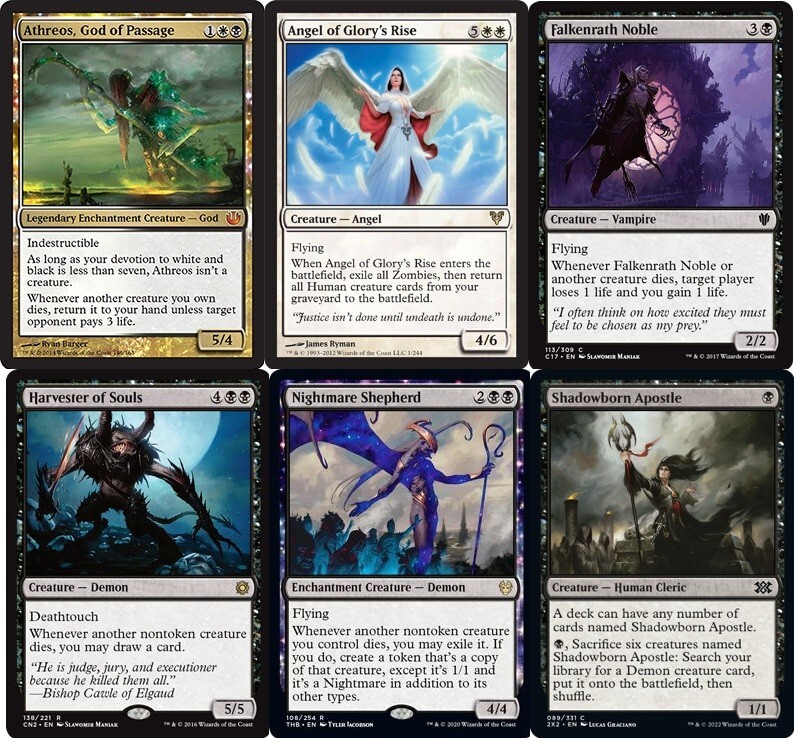 Shadowborn Apostle CLERIC Commander Deck EDH Magic MTG - NM - Athreos GOD