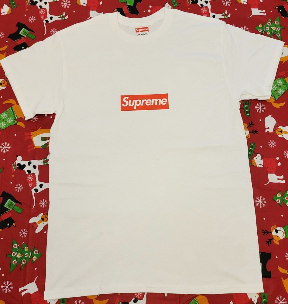 Supreme Box Logo T-shirt Christmas Sale-image
