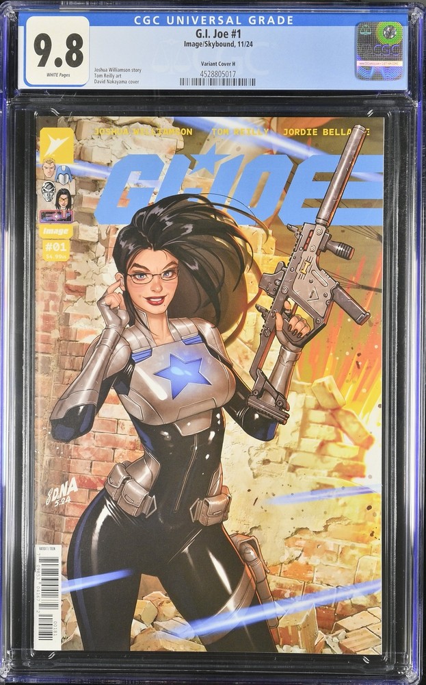 G.I. Joe 1 CGC 9.8 Nakayama Variant Cover