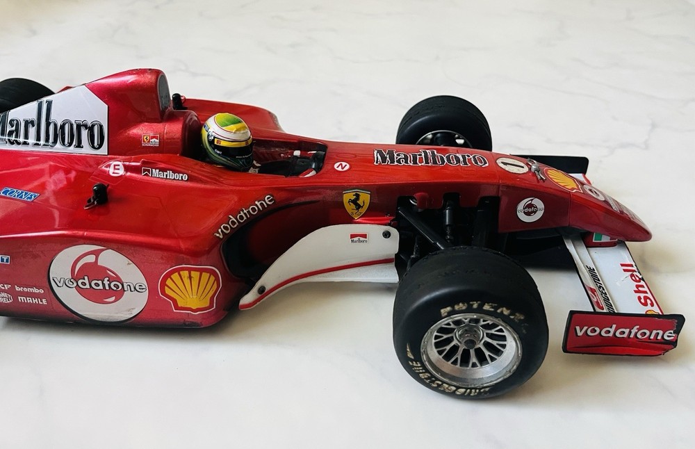 Rare Tamiya F201 4WD F1 RC Car - Vintage Collector’s   (No Electronics)