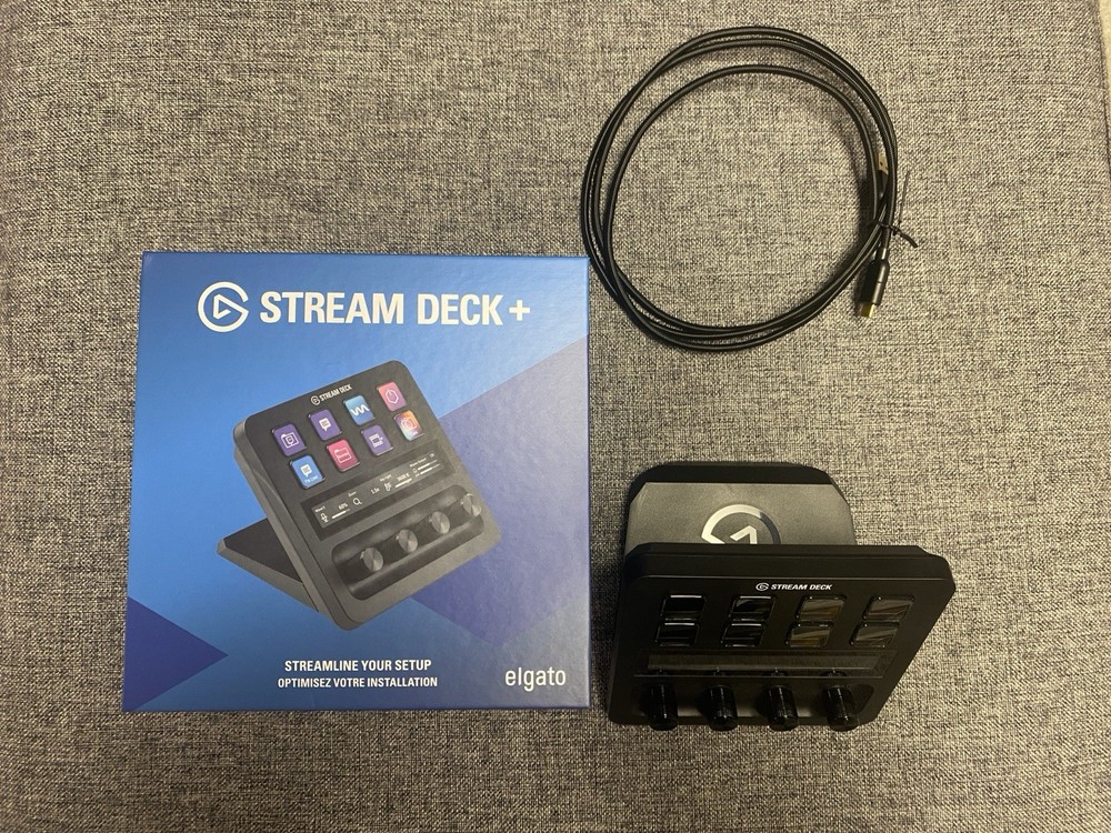 Elgato Stream Deck +, Audio Mixer, Production Console, for Content Creators