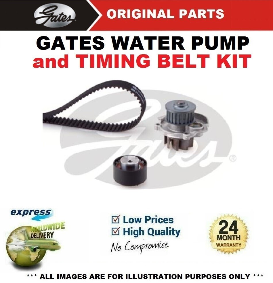 GATES WATER PUMP & TIMING BELT KIT for ALFA ROMEO GIULIETTA 1.4 TB 2010->