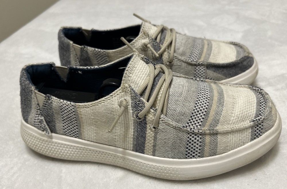 Skechers Bobs Womens Size 7 Skipper Hampton Bays Oxford Walking Sneakers Slip On