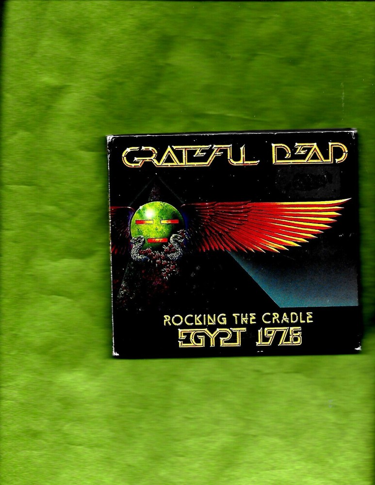 Grateful Dead Rockin the Cradle 2-CD DVD Set Live HDCD Jerry Garcia Foldout