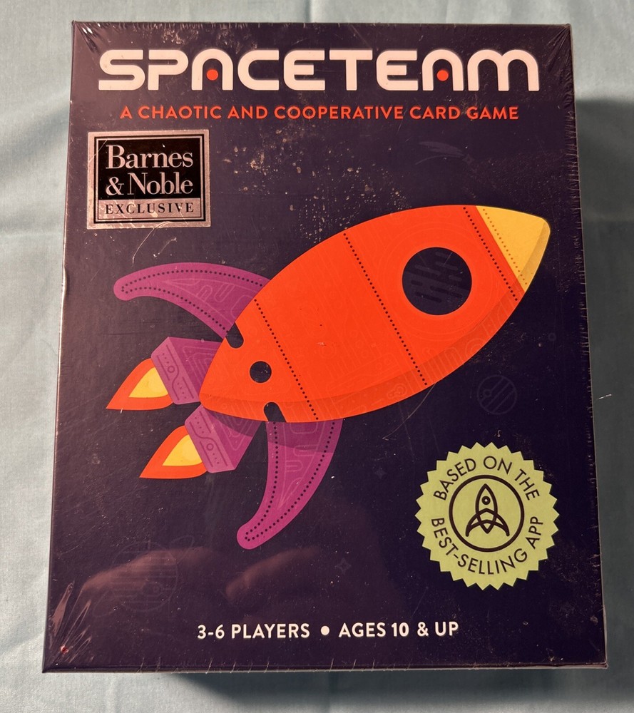Rare Barnes & Noble Exclusive SPACETEAM Card Game NEW SEALED 3-6 Players