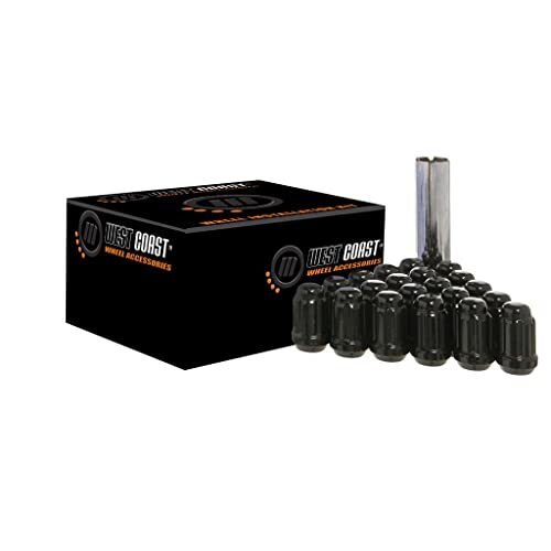WEST COAST ACCESSORIES W56015SB Durable Wheel Lug Nut for Secure Fit