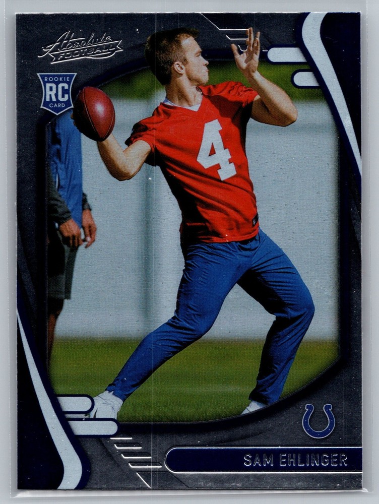 2021 Panini Absolute Rookie Card #179 Sam Ehlinger RC Football